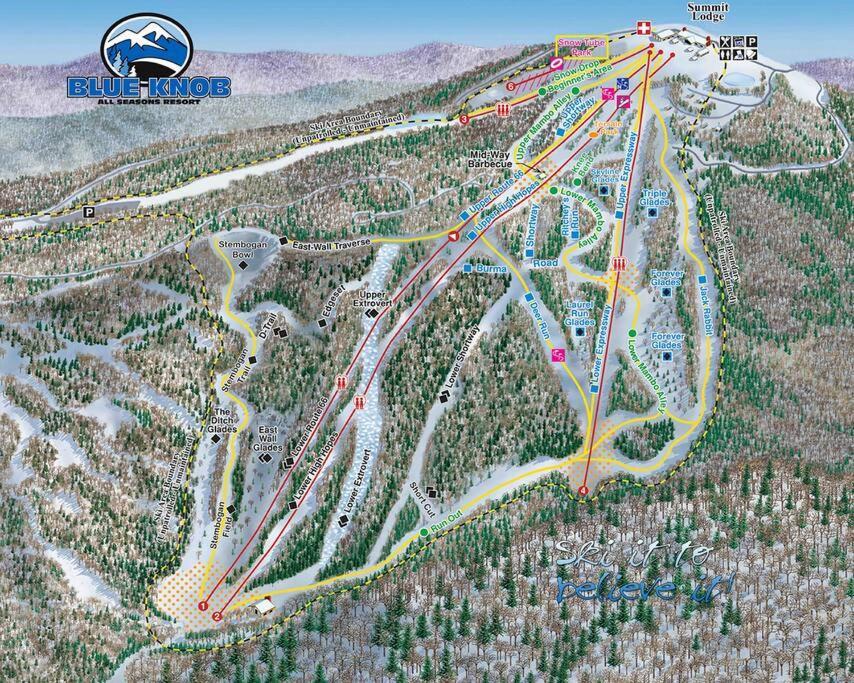 2 Bedroom 2 Bathroom - Blue Knob All Season Resort Condo Claysburg Extérieur photo